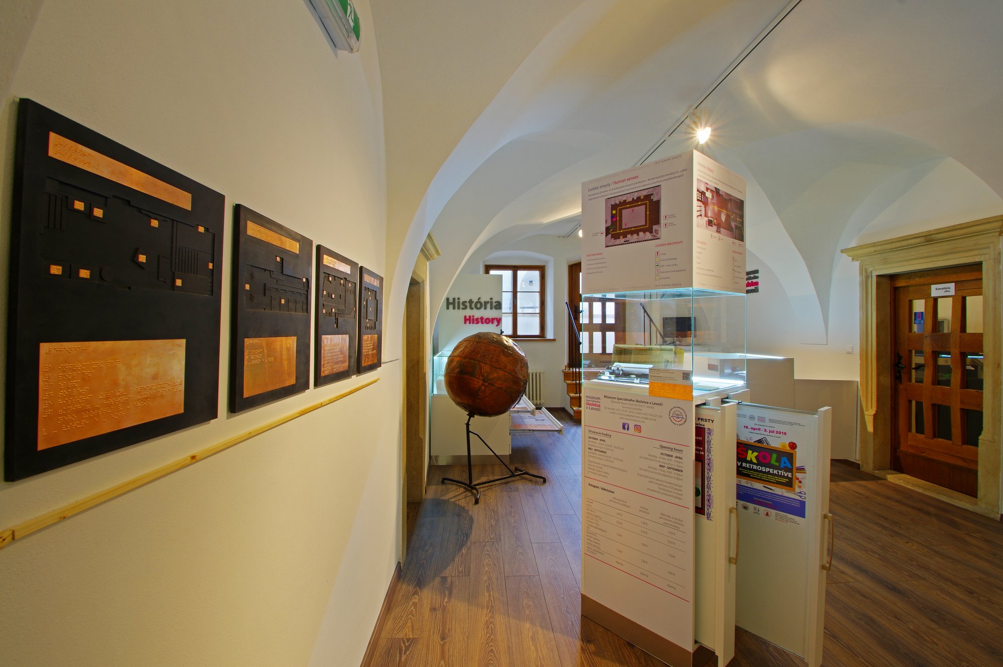 foto interiéru múzea - expozície