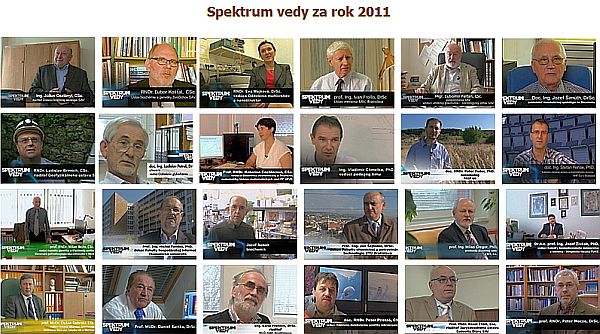 Spektrum vedy - prehlad 2011