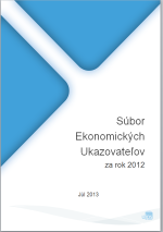 Súbor ekonomických ukazovateľov 2012