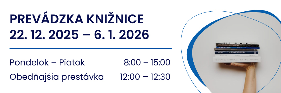 Zmena otváracích hodín knižnice počas vianočných sviatkov