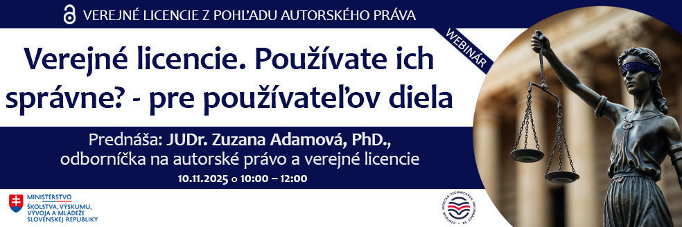 Verejné licencie z pohľadu autorského práva