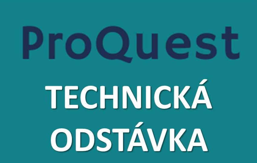 odstávka ProQuest 